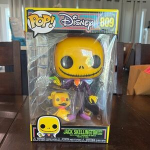 Disney Pop! Jack Skellington with Zero - Yellow and Black